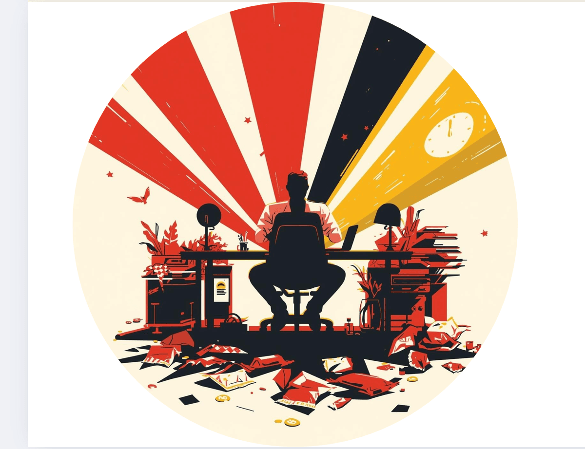 Person sitting on a chair